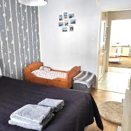 Апартаменты Kaksio Kotkan Keskustassa *